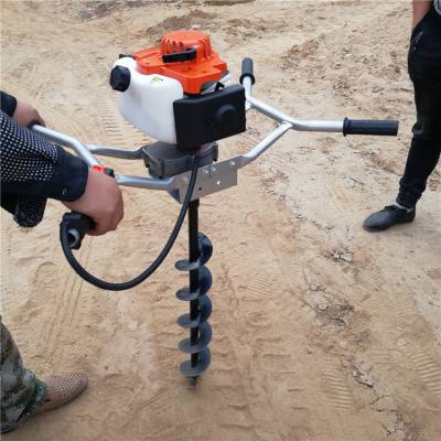 汽油便携式挖坑机 小型手提钻坑机 栽树种植挖坑机