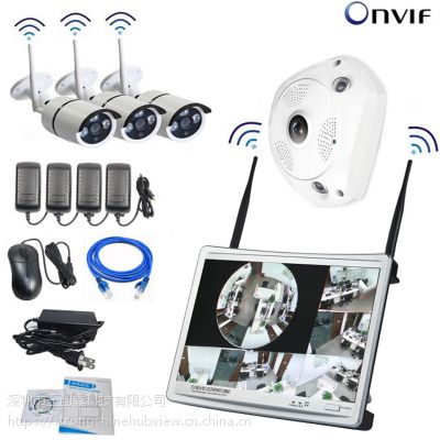 4·H.265 960P 360ȫNVR װ12.5130 Ƶϵͳ