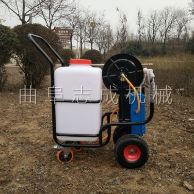 手推式喷雾器 农用60升推车式打药机 畜牧养殖消毒机