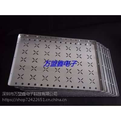 深圳西乡固戍SMT铝盒 过炉铝盘23*12cm足厚0.9mm铝板材