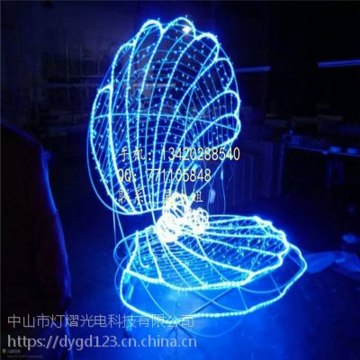 2018梦幻灯光节 海洋五星产品 滴胶鱼 海豚造型灯 LED灯具