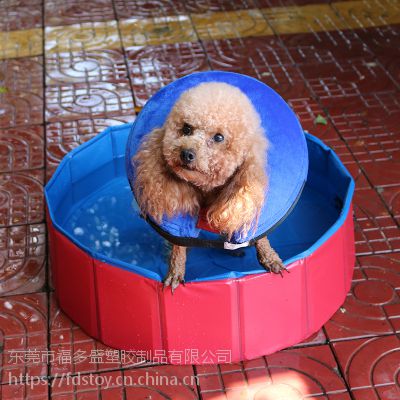 福多盛厂家直销PVC宠物狗折叠水池 宠物泡澡浴盆戏水池