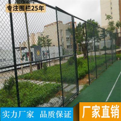 清远工厂焊接护栏网 学校操场羽毛球围网 肇庆包胶工地防护网晟成