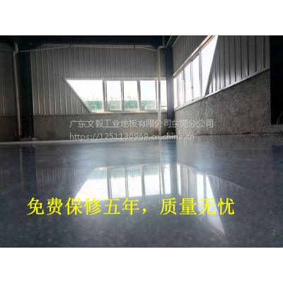 拱北、狮山厂房金刚砂起灰了—南屏金刚砂硬化处理