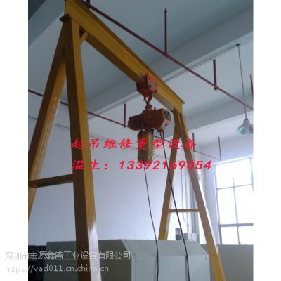 深圳注塑模具龙门吊架 高度三米电动龙门架 日化工业专用龙门架