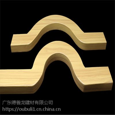广东德普龙 外墙木纹弧形铝方通厂家