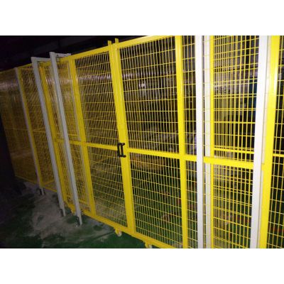 工业设备防护围栏网 车间隔离网 科尔福定制机器人防护围栏 安全围栏