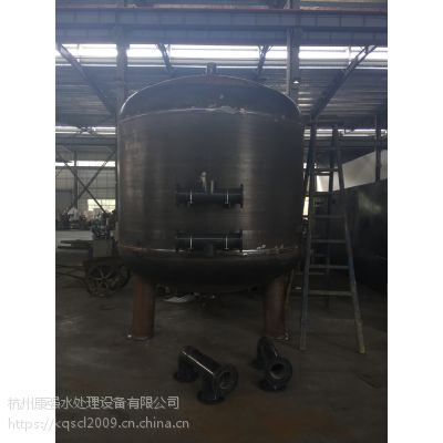 30吨每小时 OD2000mm 碳钢Q235砂滤器