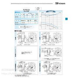 供应日本SHOWA昭和风机AH-H15-L313低噪音型- 供应商网