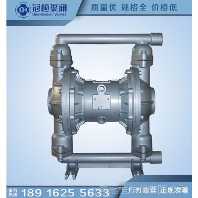 QBY-K65 大口径环保排污气动隔膜泵 耐腐高黏度输送化工气动泵