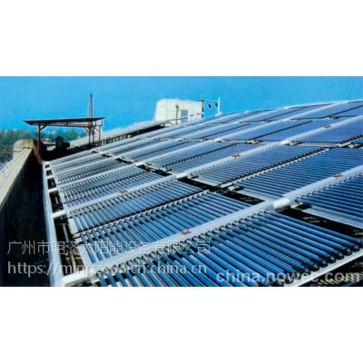 广州沐足、桑拿太阳能热水器安装