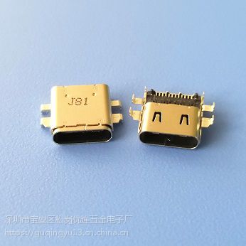 TYPE C 24Pĸ Ľų 0.9 2.26 ǰ  PCB-