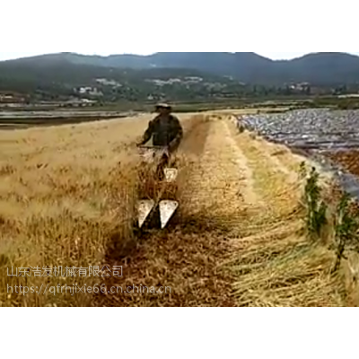 畜牧养殖业象草割晒机 手推小麦牧草收割机