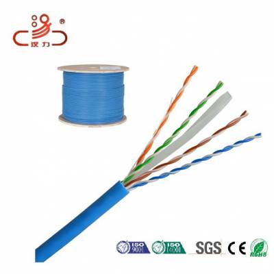 供应 汉力通信线缆 23AWG 1000KGPS 400N PVC护套网络线