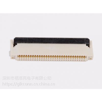 0.5mmFPC抽屉式连接器,0.5mmFFC掀盖式连接器,0.5mmFPC前插后压式连接器