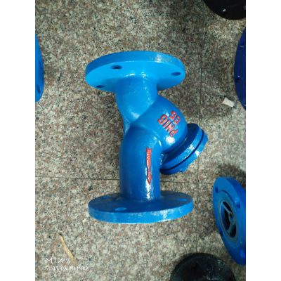 球铁过滤器（喷塑）GL41H-16Q-DN600沟槽过滤器 铸铁耐腐蚀耐酸碱