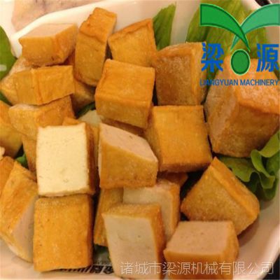 鱼豆腐生产机器加工成套供料机摸盘线切块单机梁源机械