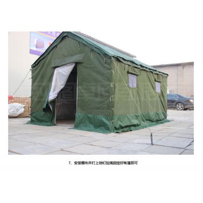亚图卓凡厂家供应大型军用住人帐篷、工地施工帐篷、救灾抢险、养蜂帆布帐篷（三层帐一居室）