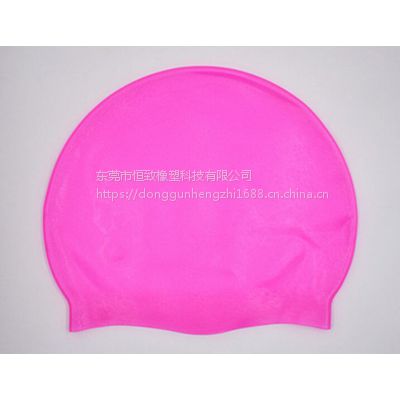 硅胶游泳帽 硅胶防水印花泳帽 多色可选可定制颜色硅胶游泳帽