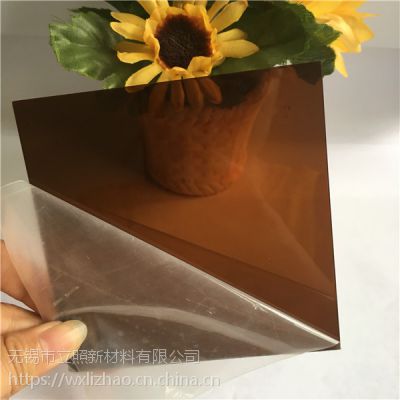 现货供应透明有机玻璃板 咖啡色黄茶色亚克力板 彩色PMMA板材加工