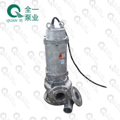 广州全一泵业WQG型不锈钢潜水污水泵 不锈钢耐腐蚀潜水泵 海水排污泵