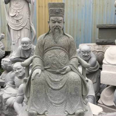 中国历史人物石雕像|包拯石雕像|花岗岩古代名人雕像