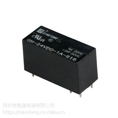 ֱͨGN-24VDC-1A-S16 16AС͹ʼ̵