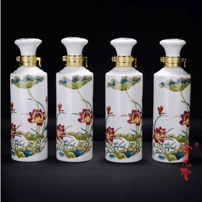 景德镇陶瓷酒瓶定做批发