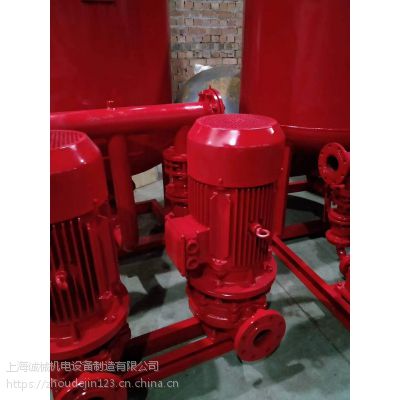 酒楼消防泵 消防喷淋泵XBD9.9/5-50G*9上海诚械管道泵 离心泵