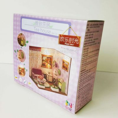 彩盒设计 PVC开窗食品包装盒定做 玩具彩盒定做 礼品包装盒设计定做