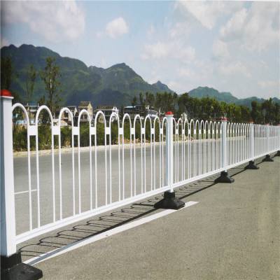 佛山公路人行道栏杆 非机动车隔离栏定做 京式护栏现货供应