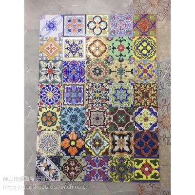 10 10cm立体花砖 10x10cm凹凸感花片砖 价格 厂家 中国供应商