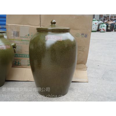 景德镇千火陶瓷 茶叶末釉陶瓷罐子工艺品摆件批发