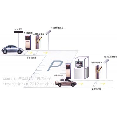 青岛信德福车牌识别停车场系统读取快功能强