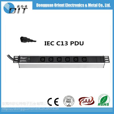 欧伦特机柜插座PDU任选模块德标C13国标万用美标英标工厂直销