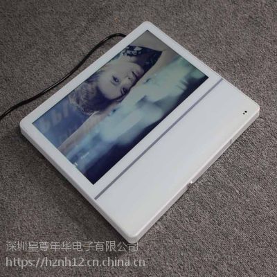 工厂直销19寸超薄壁挂广告机 横屏电梯电子显示屏 液晶视频广告机
