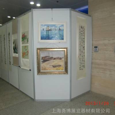 上海八棱柱书画展板 展架 摄影画展学校作品书法屏风宣传展板广告架