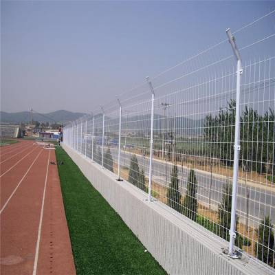 双边丝护栏网现货 坡地用的防护网 公路隔离栅