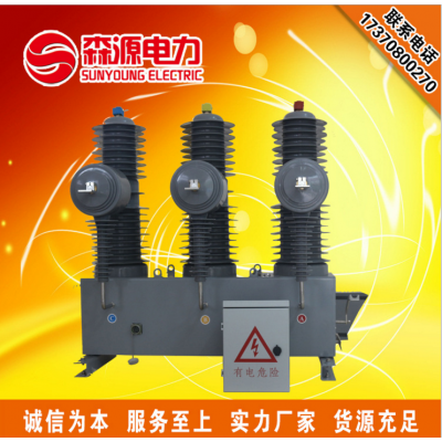 35KV高压真空断路器ZW32-40.5户外站用江西厂家