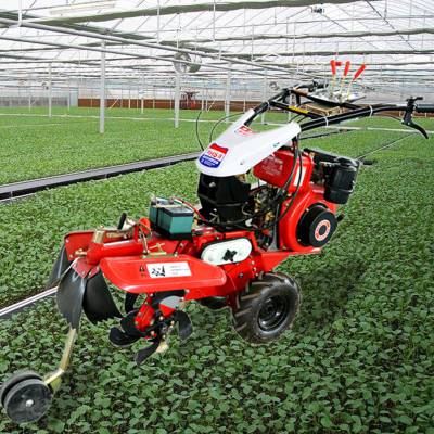 果园大棚旋耕开沟机 启航柴油***开沟机 种植除草施肥机