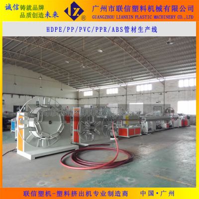 节能型PE管材生产线 PPR PVC管材挤出机生产线