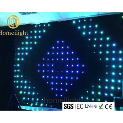 YY直播视频背景幕布LED视频布,RGB视频布KTV酒吧DJ装饰背景墙