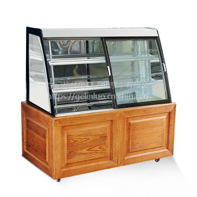 KSDG-1800L蛋糕柜冷藏展示柜1.5/1.8m商用小型风冷慕斯保鲜柜寿司熟食柜