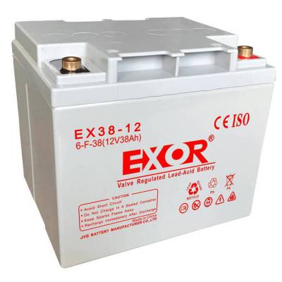 EXOR埃索蓄电池EX120-12 12V120AH仪器 机房应急电源配套