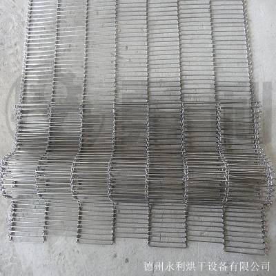巧克力机乙型网带 不锈钢披萨机高温乙字网带-永利烘干设备
