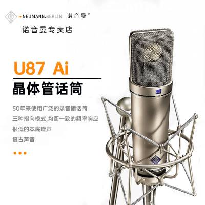 Neumann 诺音曼 纽曼 U87 AI 大振膜 心形 电容话筒 原厂经销 全新货品