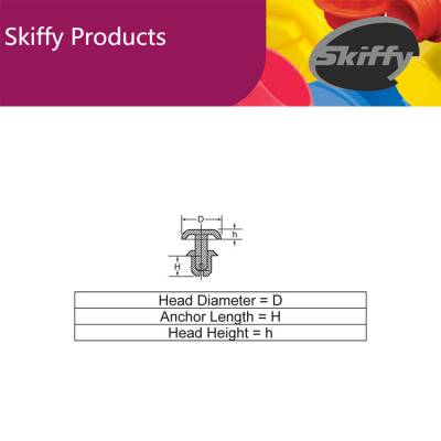 英国SKIFFY-PCB安装柱HSM5-9.5-50-1塑料尼龙全新原厂出货