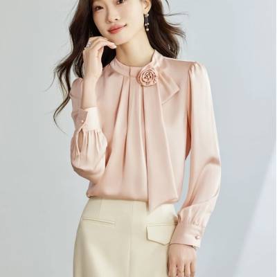 轻奢商务通勤女装 纽芭莎衬衫 优雅气质上衣 折扣店实卖跑量好货