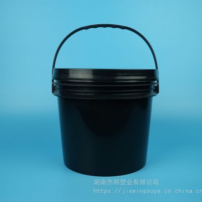 塑料桶4.8L化工塑料包装桶,1加仑涂料桶厂价供应,加厚胶桶