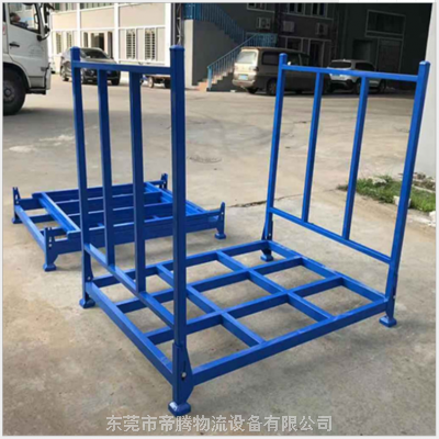 定制非标钢制仓储货架 可定制加厚加粗堆垛架 折叠式仓储堆垛架